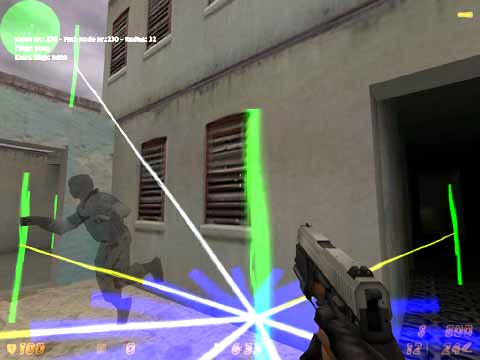 A wrong connection up a wall