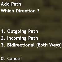 Add Path menu